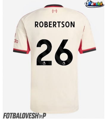 Liverpool Andrew Robertson #26 Venkovní Dres 2025-26 Krátký Rukáv